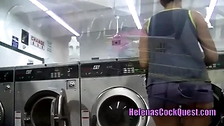 Helena Price - I Upskirt Flash Guy At Laundry! Then I Suck His Black Cock In The Parking Lot! Private showing